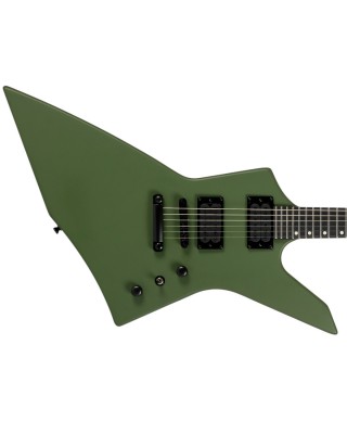 Spira Guitars X-400 MGR Roasted Maple HH - Satin Green